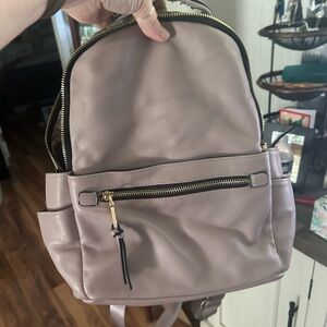 Elegant Taupe Backpack